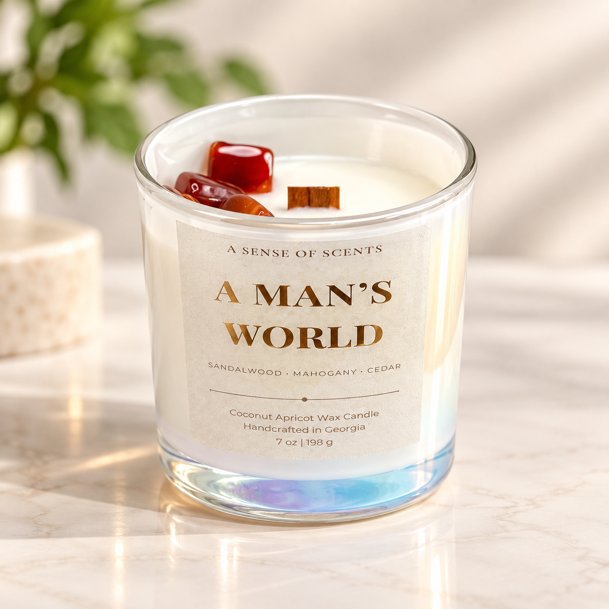 A Man's World 7oz Candle