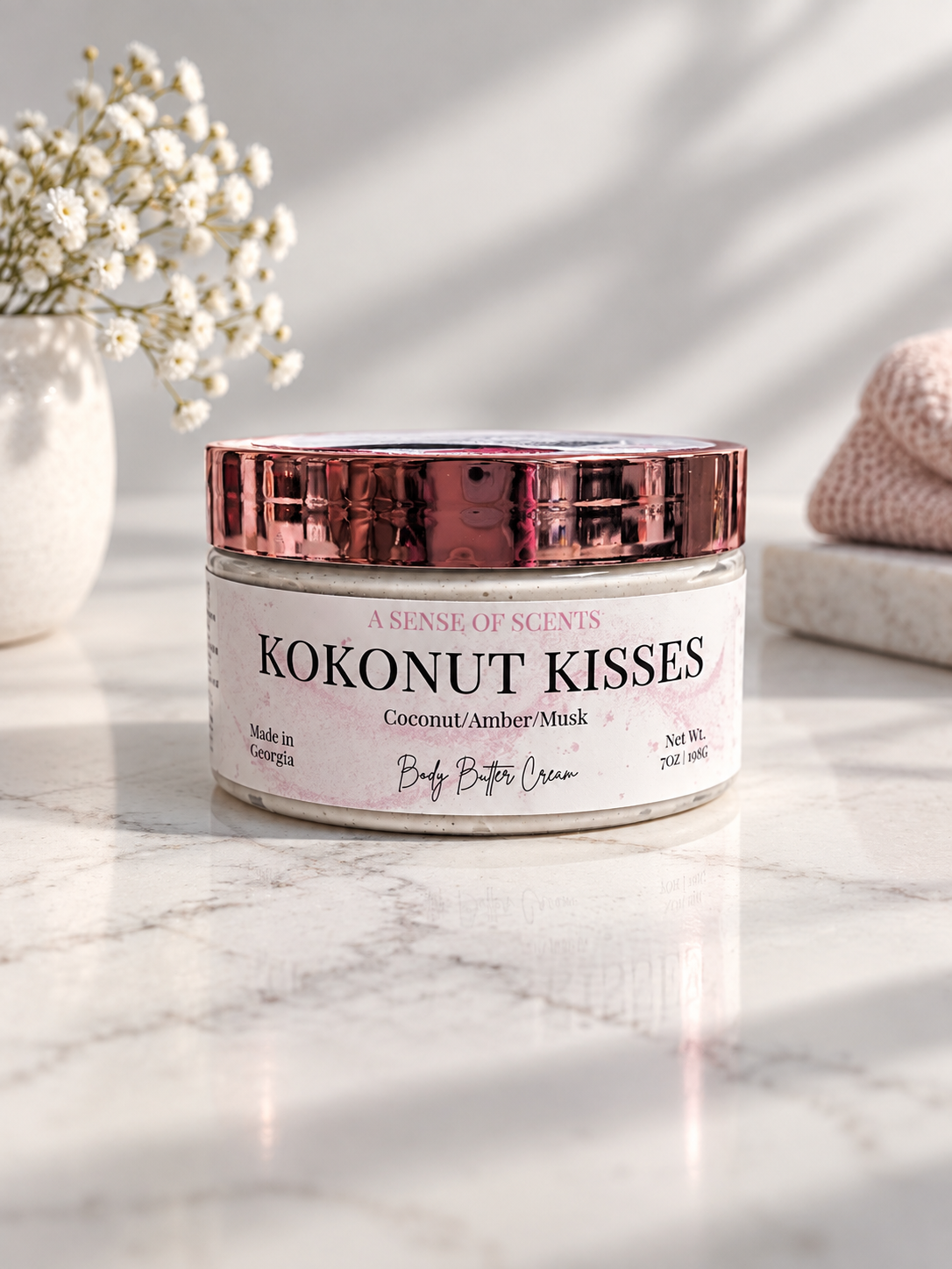 Kokonut Kisses Body Butter Cream 7oz