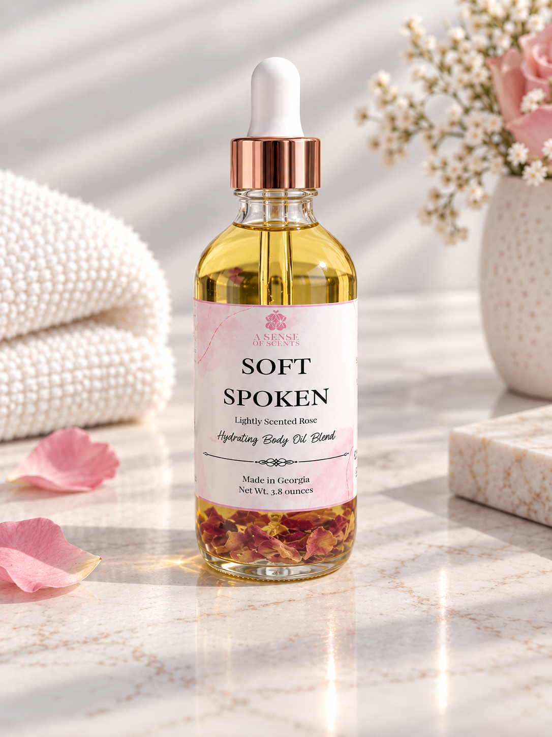 Soft Spoken Body Oil 4oz