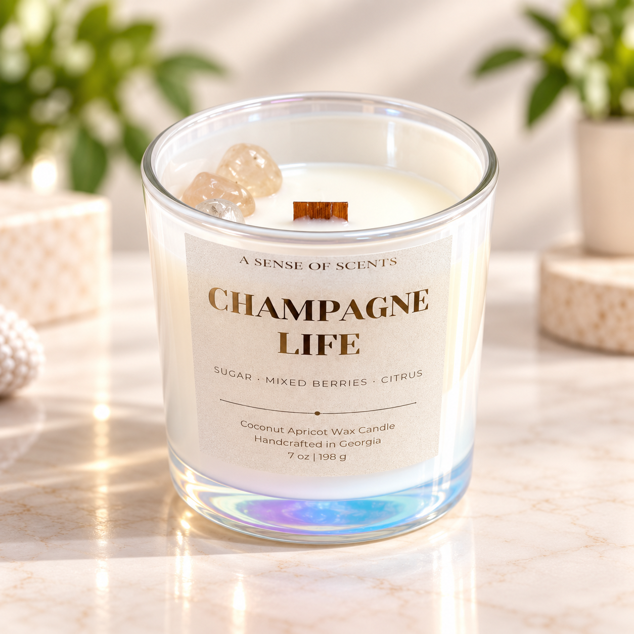 Champagne Life 7oz Candle