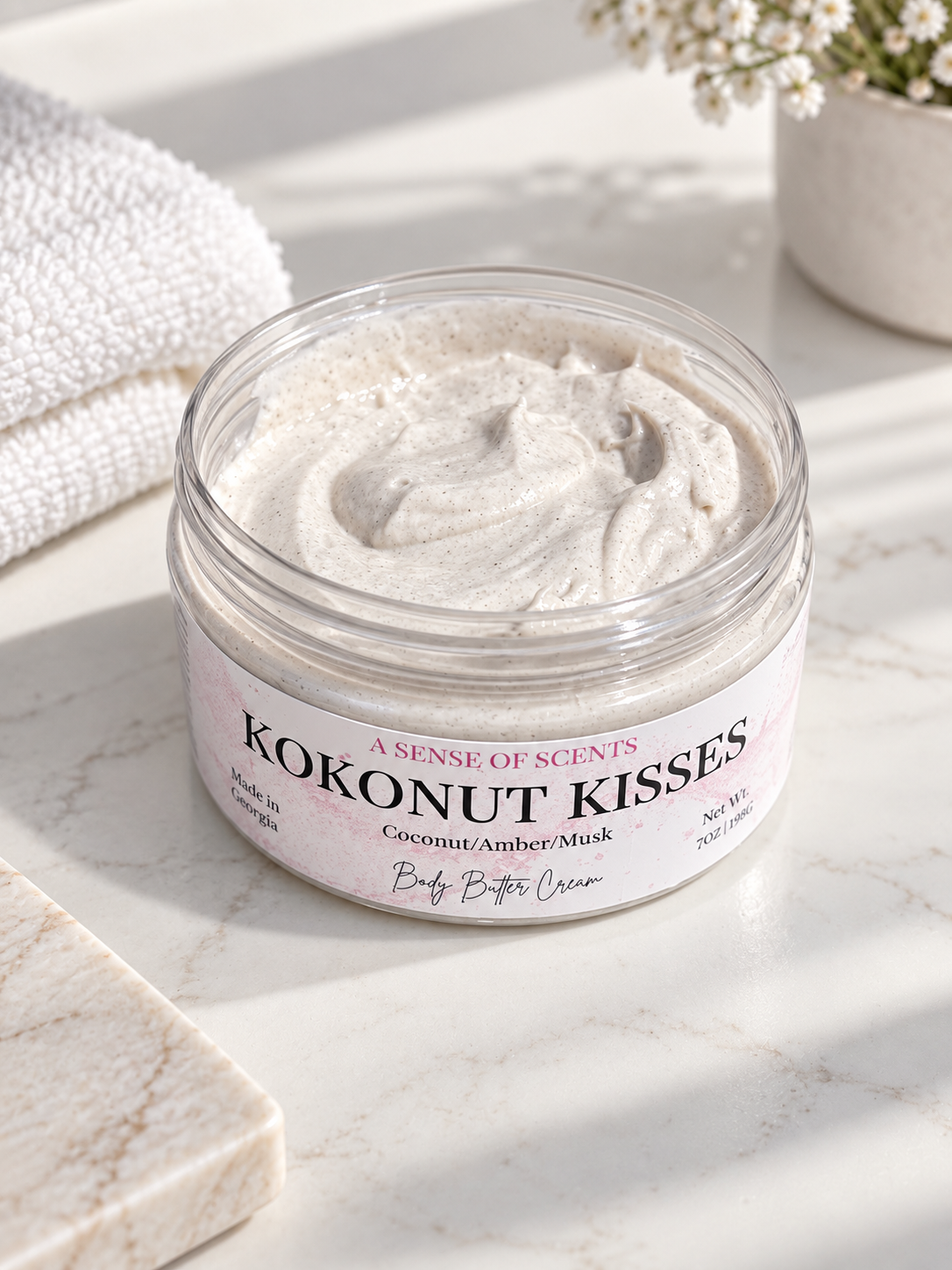 Kokonut Kisses Body Butter Cream 7oz