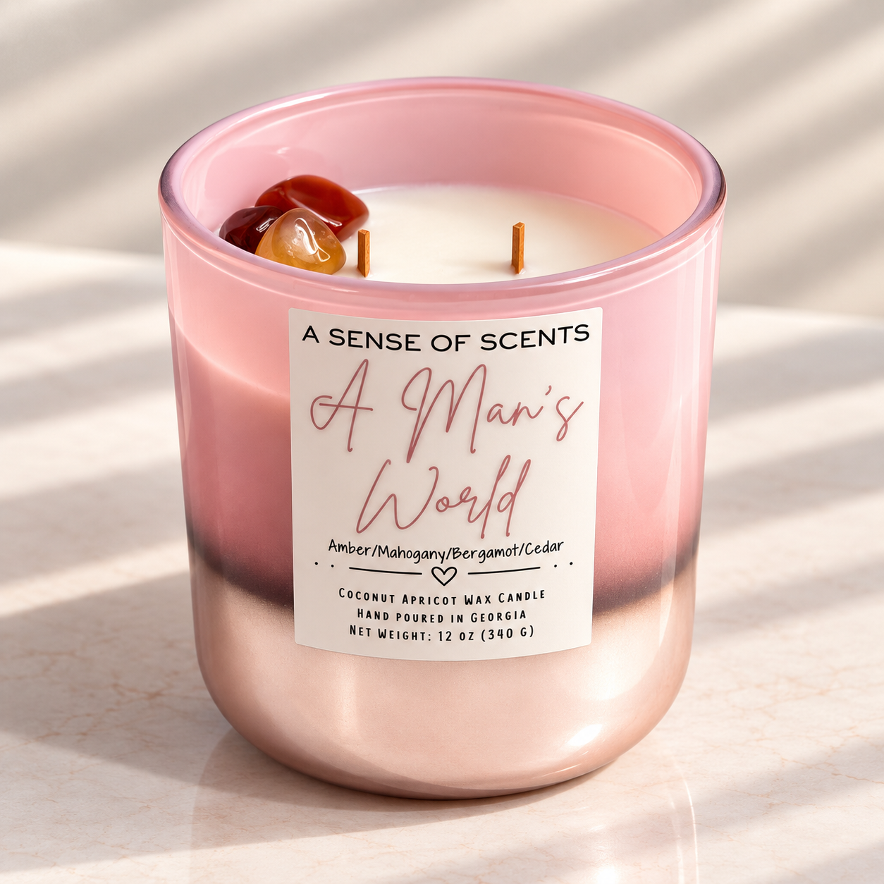 A Man's World 12oz Candle