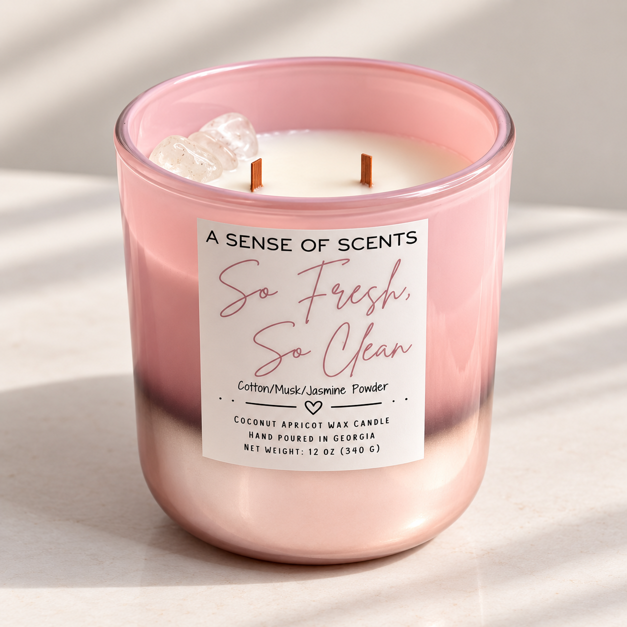 So Fresh, So Clean 12oz candle