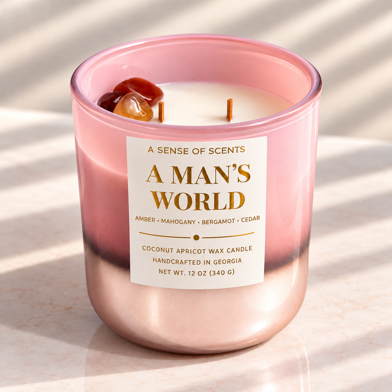 A Man's World 12oz Candle