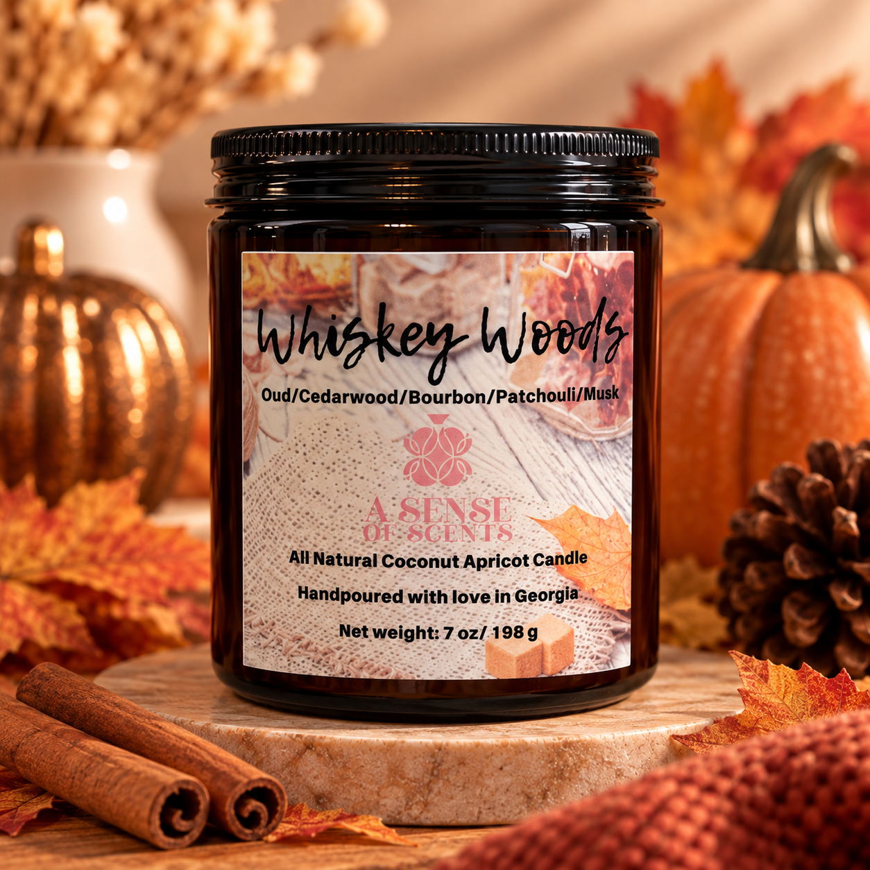 Whiskey Woods 7oz Candle