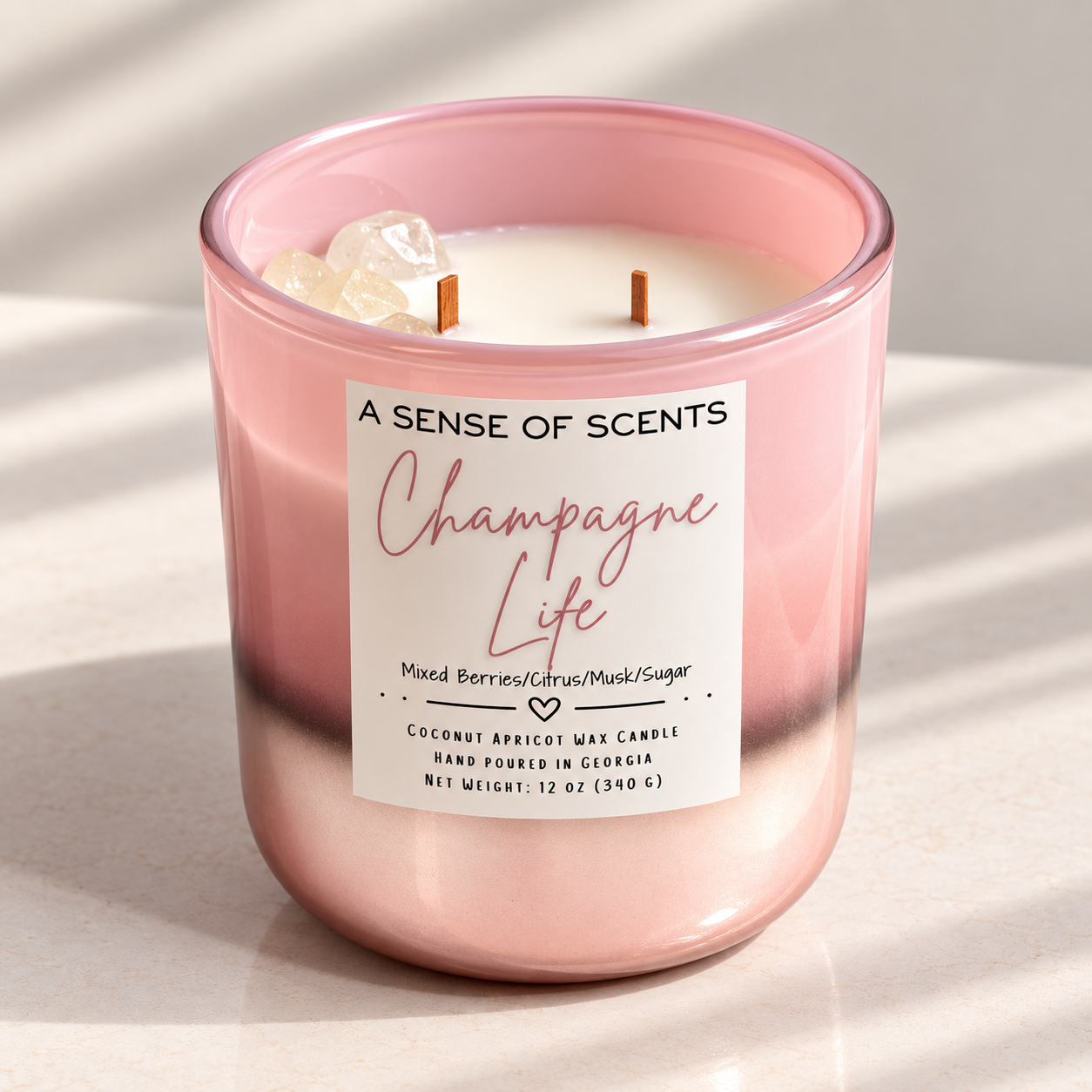 Champagne Life 12oz Candle