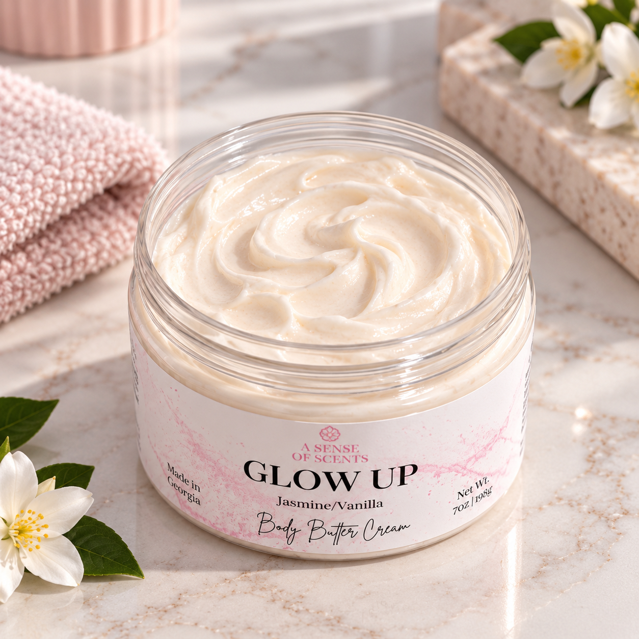 Glow Up Body Butter Cream 7oz