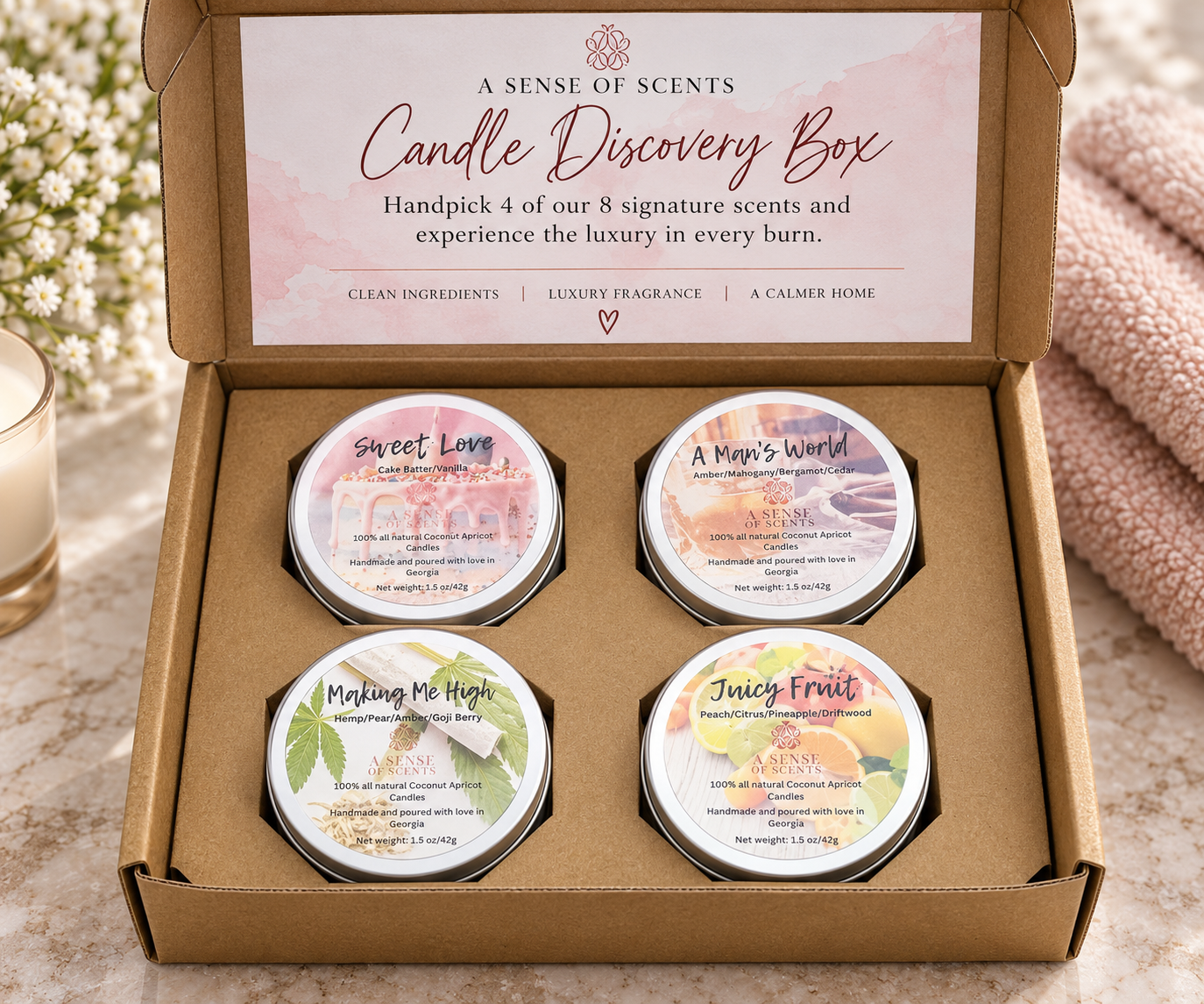 Candle Discovery Box