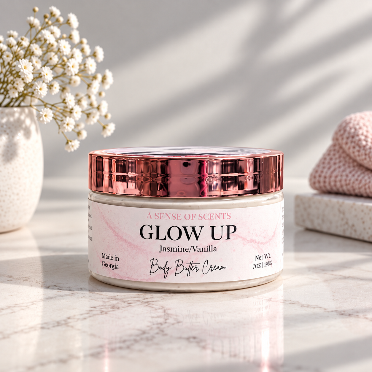Glow Up Body Butter Cream 7oz