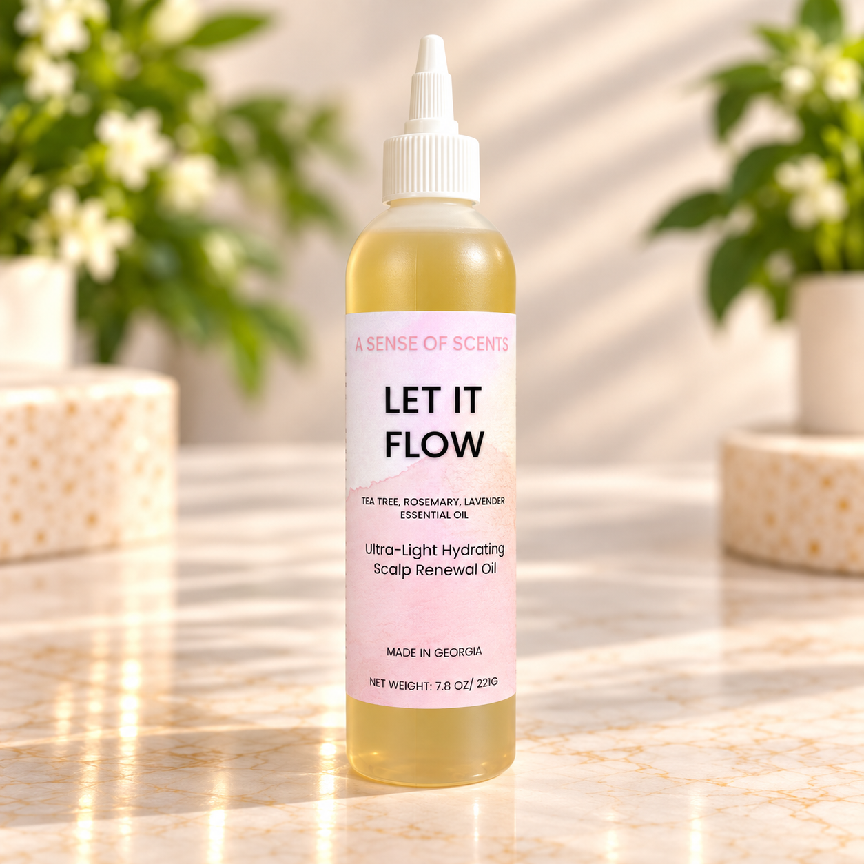 Let It Flow Ultra-Light Hydrating Scalp Renewal Oil - 8 oz