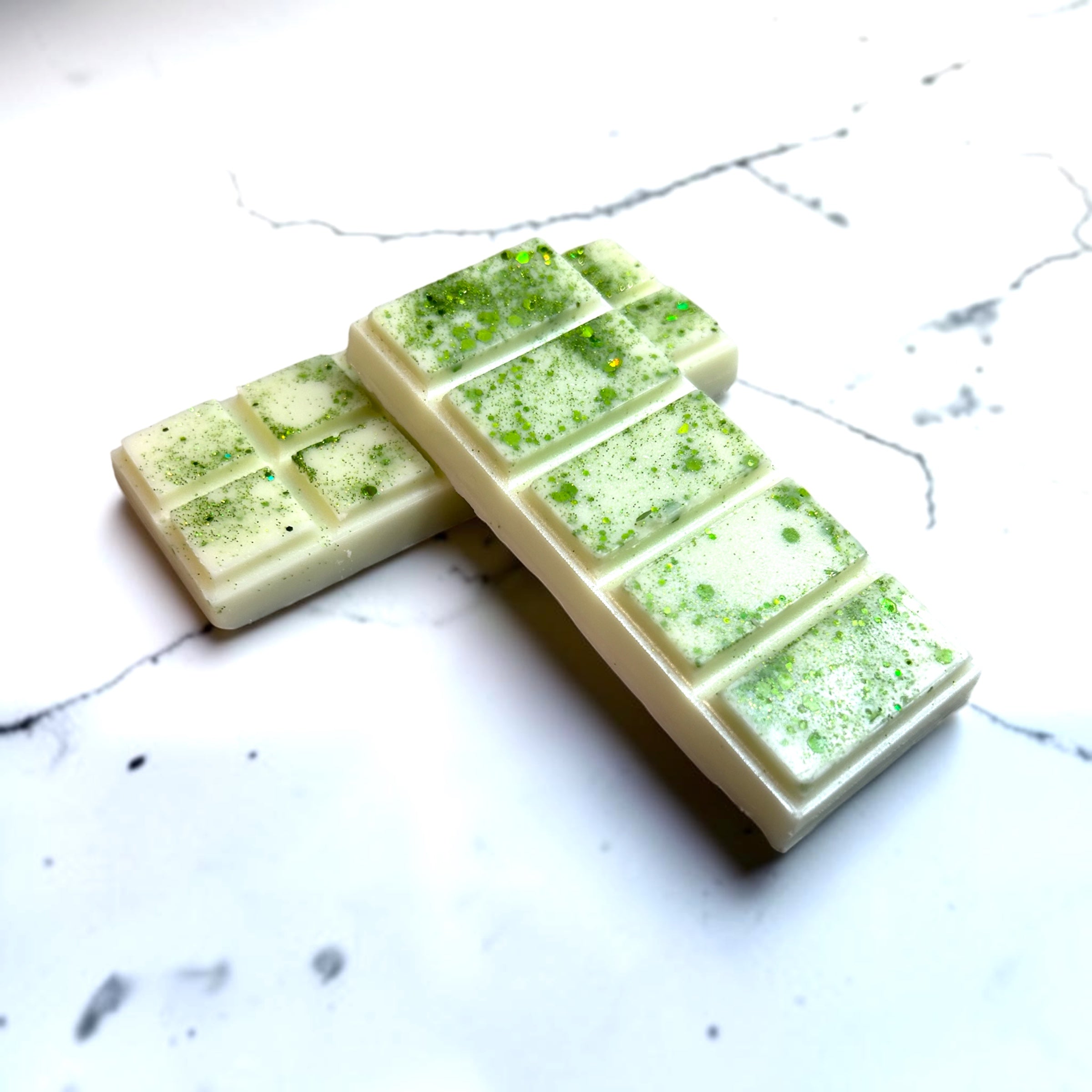 Juicy Fruit coconut wax snap bars by A Sense of Scents, peach and citrus home fragrance wax melts