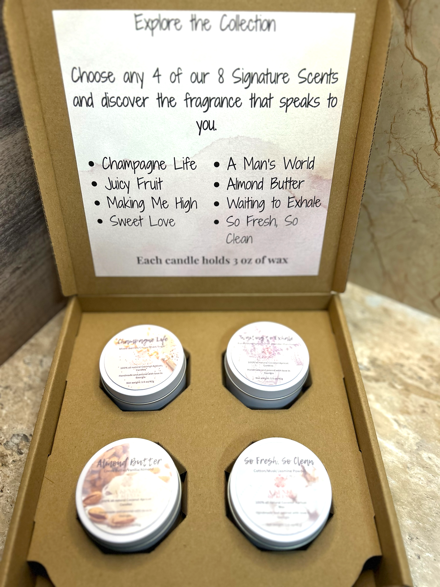 Candle Discovery Box