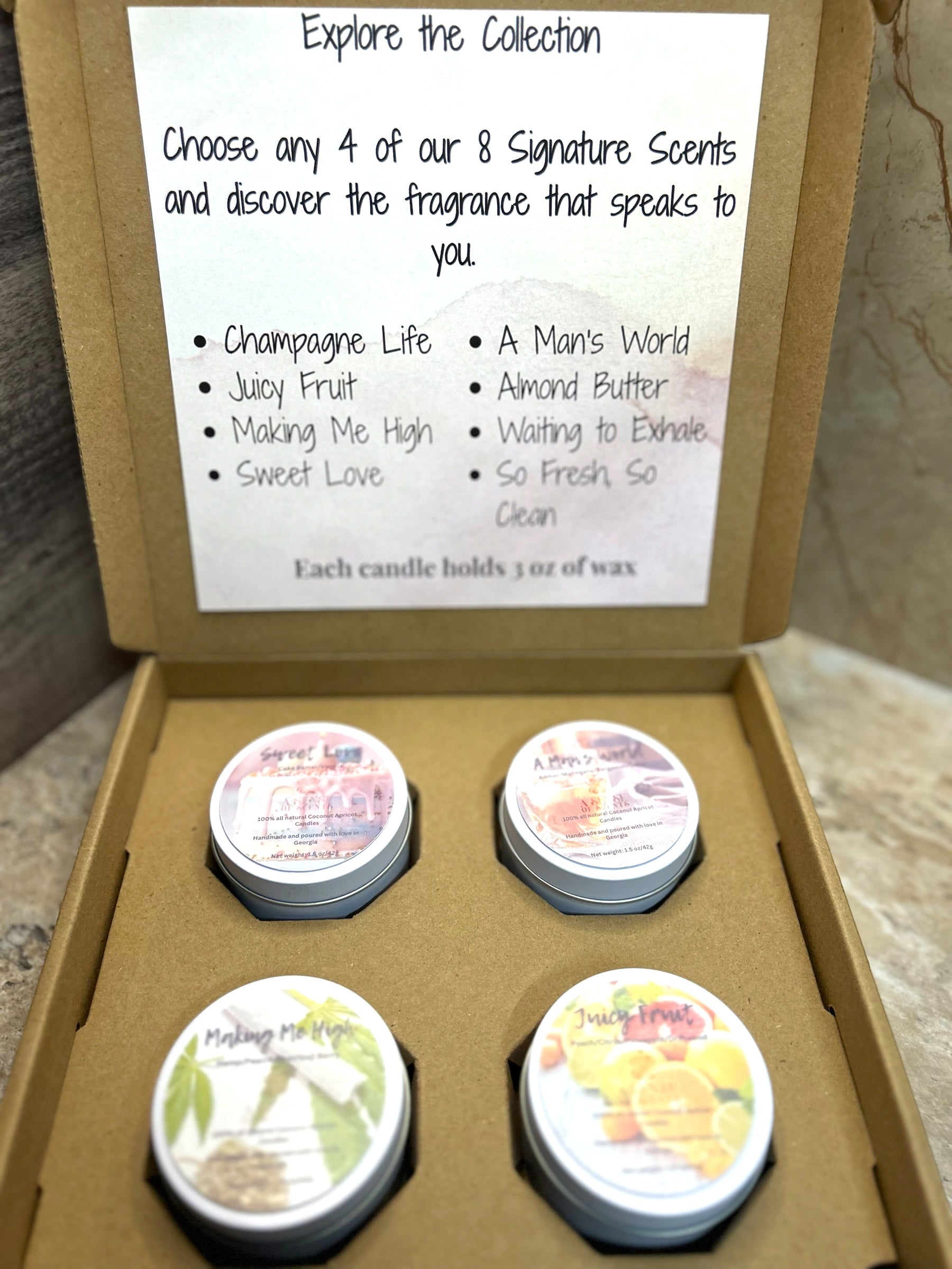 Candle Discovery Box